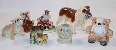 Große Abbildung Nr.10: 141-2505 Sammlung: (Varia, Mops - Bulldogge)