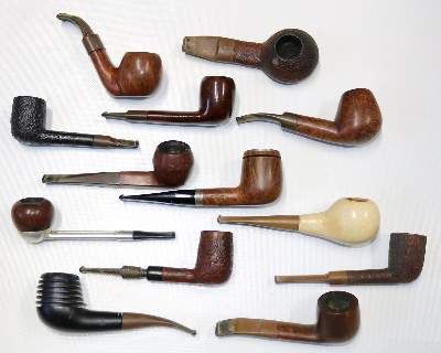 Große Abbildung Nr.12: 141-2521 Pfeifensammlung: (Varia, Pfeifen)