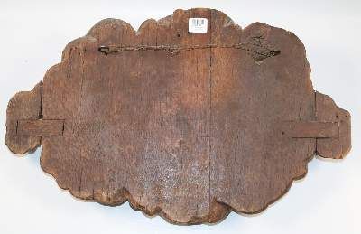 Große Abbildung Nr.2: 141-2524 Barockes Puttenrelief als Supraporte: (Varia, Putten, Supraporte)