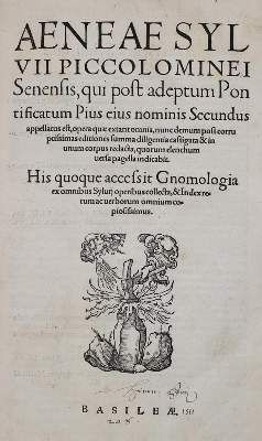 Große Abbildung Nr.1: 141-253 Piccolomini, Aeneas Sylvius (Papst Pius II.).: (Alte Drucke, Handschriften und Theologie)