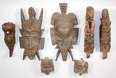 Große Abbildung Nr.5: 141-2547 Konvolut: (Afrika)