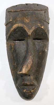 Große Abbildung Nr.1: 141-2552 Krankheitsmaske,: (Afrika, Masken)
