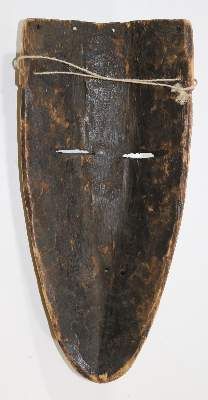 Große Abbildung Nr.3: 141-2552 Krankheitsmaske,: (Afrika, Masken)