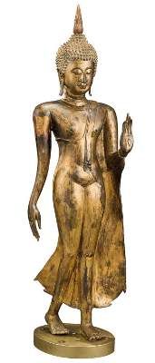 Große Abbildung Nr.1: 141-2563 Buddha.: (Asiatika, Buddha)