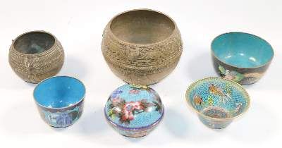 Große Abbildung Nr.1: 141-2573 China Cloisonne: (Asiatika)