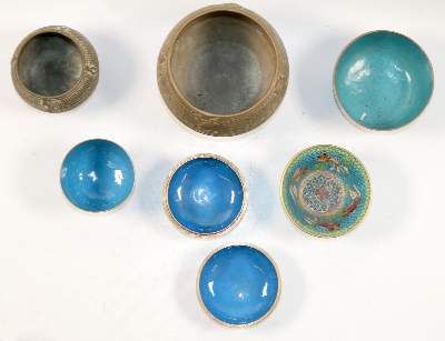 Große Abbildung Nr.2: 141-2573 China Cloisonne: (Asiatika)