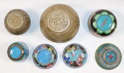 Große Abbildung Nr.3: 141-2573 China Cloisonne: (Asiatika)