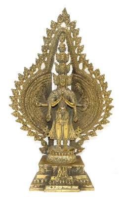 Große Abbildung Nr.1: 141-2612 Sahasrabhuja Avalokitesvara.: (Asiatika)