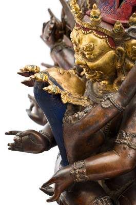 Große Abbildung Nr.5: 141-2628 Yuganaddha Hayagriva.: (Asiatika, Tibet)