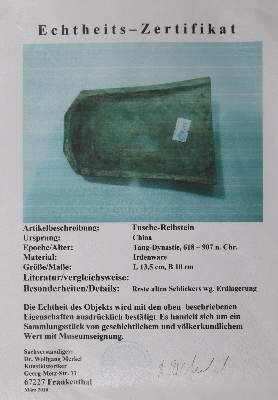 Große Abbildung Nr.3: 141-2632 Tusche-Reibstein: (Asiatika)