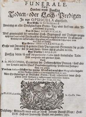 Große Abbildung Nr.1: 141-265 Prokop von Templin,F.: (Alte Drucke, Handschriften und Theologie)