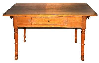 Große Abbildung Nr.1: 141-2682 Biedermeier Küchentisch.: (Möbel, Tische)