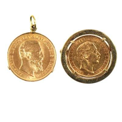 Große Abbildung Nr.1: 141-2692 10 Mark Gold: (Münzen und Medaillen, Gold)