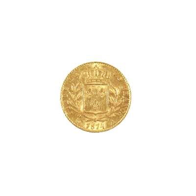 Große Abbildung Nr.2: 141-2698 Louis XVIII: (Münzen und Medaillen, Gold)