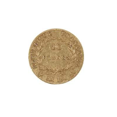 Große Abbildung Nr.2: 141-2702 Napoleon I: (Münzen und Medaillen, Gold)