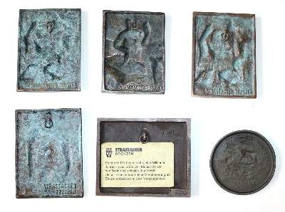 Große Abbildung Nr.18: 141-2710 Medaillen, Plaketten und Reliefs.: (Münzen und Medaillen, Medaillen)