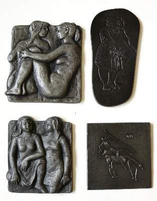 Große Abbildung Nr.21: 141-2710 Medaillen, Plaketten und Reliefs.: (Münzen und Medaillen, Medaillen)