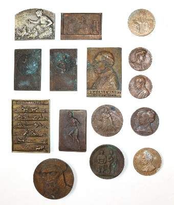 Große Abbildung Nr.3: 141-2710 Medaillen, Plaketten und Reliefs.: (Münzen und Medaillen, Medaillen)