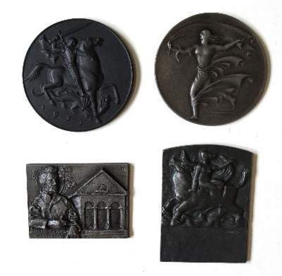 Große Abbildung Nr.34: 141-2710 Medaillen, Plaketten und Reliefs.: (Münzen und Medaillen, Medaillen)