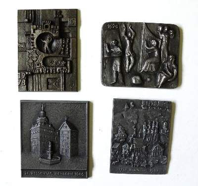 Große Abbildung Nr.38: 141-2710 Medaillen, Plaketten und Reliefs.: (Münzen und Medaillen, Medaillen)