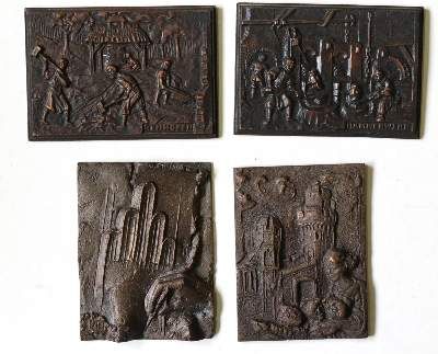 Große Abbildung Nr.46: 141-2710 Medaillen, Plaketten und Reliefs.: (Münzen und Medaillen, Medaillen)