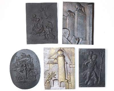 Große Abbildung Nr.52: 141-2710 Medaillen, Plaketten und Reliefs.: (Münzen und Medaillen, Medaillen)