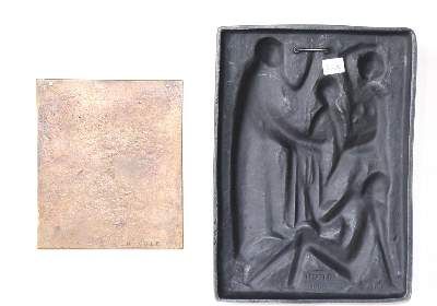 Große Abbildung Nr.53: 141-2710 Medaillen, Plaketten und Reliefs.: (Münzen und Medaillen, Medaillen)