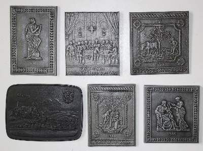 Große Abbildung Nr.536: 141-2710 Medaillen, Plaketten und Reliefs.: (Münzen und Medaillen, Medaillen)