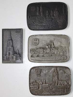 Große Abbildung Nr.540: 141-2710 Medaillen, Plaketten und Reliefs.: (Münzen und Medaillen, Medaillen)