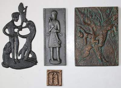Große Abbildung Nr.548: 141-2710 Medaillen, Plaketten und Reliefs.: (Münzen und Medaillen, Medaillen)