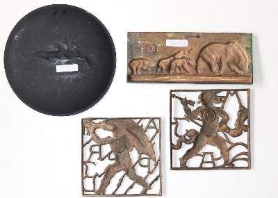 Große Abbildung Nr.55: 141-2710 Medaillen, Plaketten und Reliefs.: (Münzen und Medaillen, Medaillen)