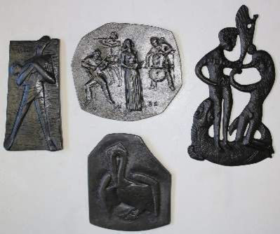 Große Abbildung Nr.572: 141-2710 Medaillen, Plaketten und Reliefs.: (Münzen und Medaillen, Medaillen)