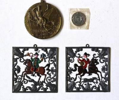 Große Abbildung Nr.59: 141-2710 Medaillen, Plaketten und Reliefs.: (Münzen und Medaillen, Medaillen)