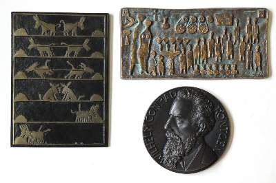 Große Abbildung Nr.65: 141-2710 Medaillen, Plaketten und Reliefs.: (Münzen und Medaillen, Medaillen)