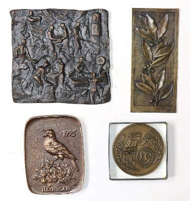 Große Abbildung Nr.75: 141-2710 Medaillen, Plaketten und Reliefs.: (Münzen und Medaillen, Medaillen)