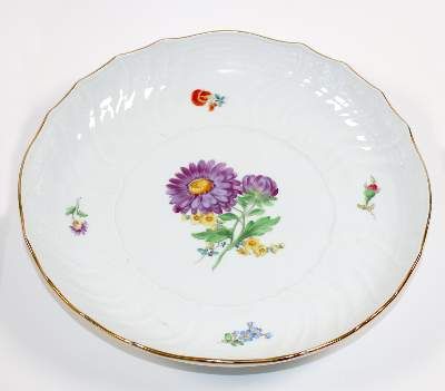 Große Abbildung Nr.1: 141-2748 Konvolut Meissen (3 Teile): (Porzellan u. Keramik, Meissen)