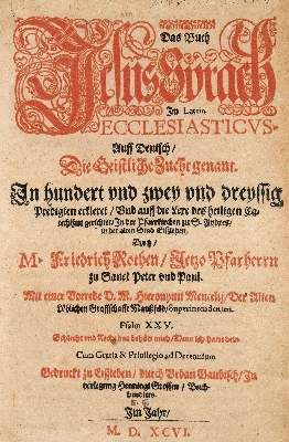 Große Abbildung Nr.1: 141-275 Roth,F.: (Alte Drucke, Handschriften und Theologie)