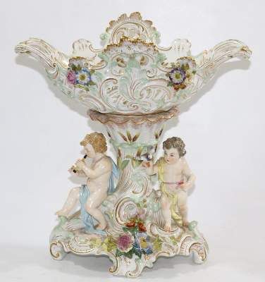 Große Abbildung Nr.2: 141-2751 Tafelaufsatz: (Porzellan u. Keramik, Meissen)