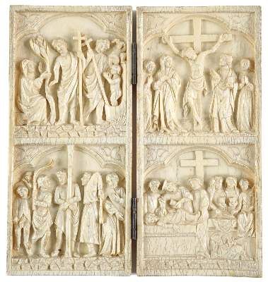 Große Abbildung Nr.1: 141-2760 Klappaltar.: (Religiöse Volkskunst)