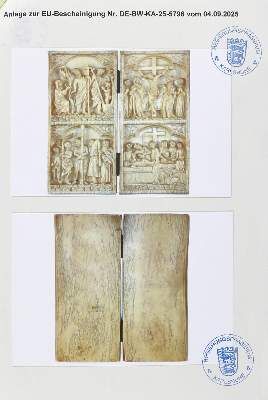 Große Abbildung Nr.6: 141-2760 Klappaltar.: (Religiöse Volkskunst)