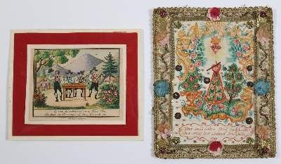 Große Abbildung Nr.4: 141-2761 Klosterarbeiten.: (Religiöse Volkskunst)
