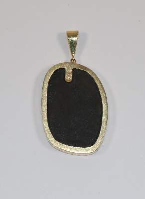 Große Abbildung Nr.2: 141-2769 Ammolite 18k GG: (Schmuck, Anhänger)