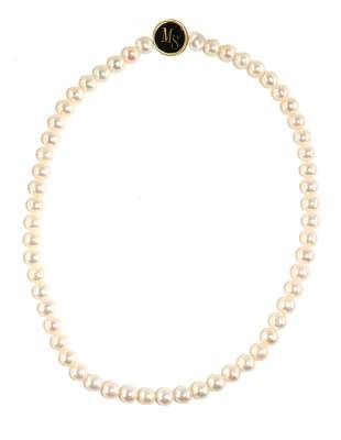 Große Abbildung Nr.1: 141-2800 Perlenstrang.: (Schmuck, Colliers)