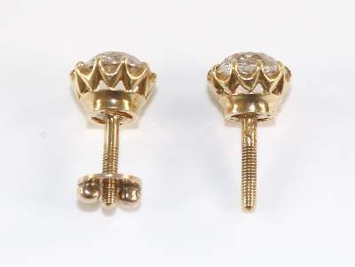Große Abbildung Nr.2: 141-2824 Ohrstecker.: (Schmuck, Ohrringe)