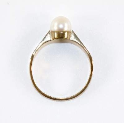 Große Abbildung Nr.2: 141-2839 Perlring.: (Schmuck, Ringe)