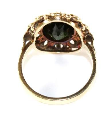 Große Abbildung Nr.3: 141-2845 Turmalinring: (Schmuck, Ringe)