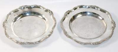 Große Abbildung Nr.1: 141-2855 Barockteller Silber: (Silber)