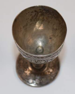 Große Abbildung Nr.12: 141-2856 Kiddushbecher Silber: (Silber, Becher)