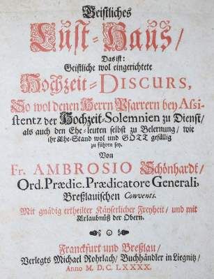 Große Abbildung Nr.1: 141-289 Schönhardt,A.: (Alte Drucke, Handschriften und Theologie)