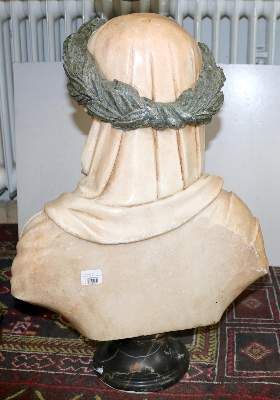 Große Abbildung Nr.3: 141-2902 Marmorbüste: (Skulpturen - Plastiken)